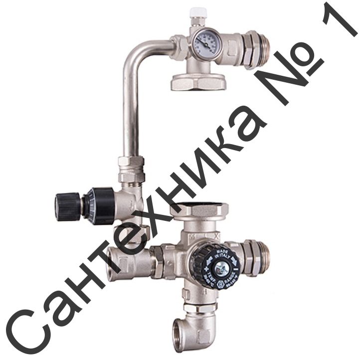 Stout насосно-смесительный узел без насоса с байпасом (SDG-0120-002000)