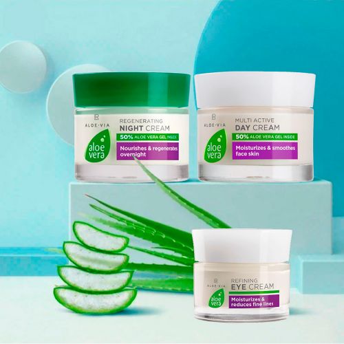 Aloe Vera Активизирующий дневной крем с ферментированным гелем Алоэ Вера