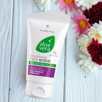 Очищающий скраб для лица Aloe Vera, 75 мг