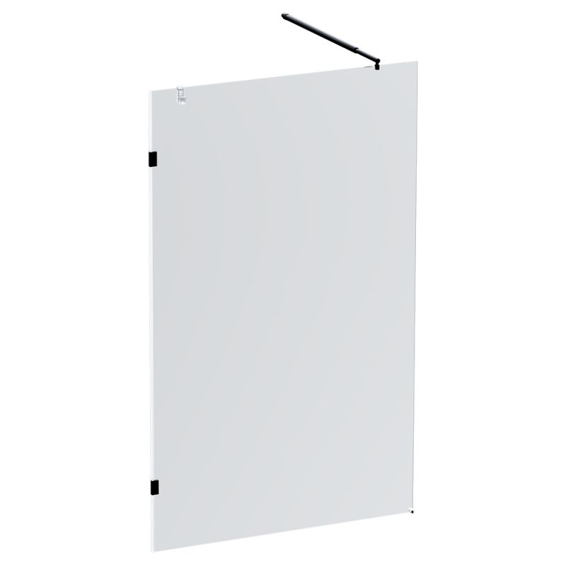 Душевая перегородка 120x195 см AM.PM X-Joy, черный W94UWI-120-F1-BTE