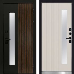 Дверь Входная Termo-door Флагман/Слоновая кость с Терморазрывом и Стеклопакетом