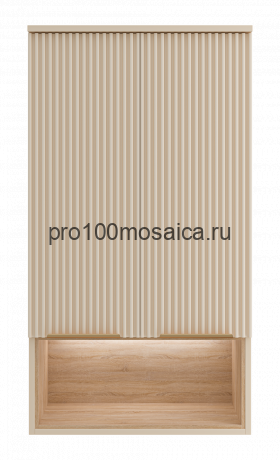 Шкаф Brevita Enfida 60 над стиральной машиной подвесной (бежевый)
