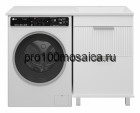 Тумба под раковину Brevita Enfida 60 под стиральную машину (белая)