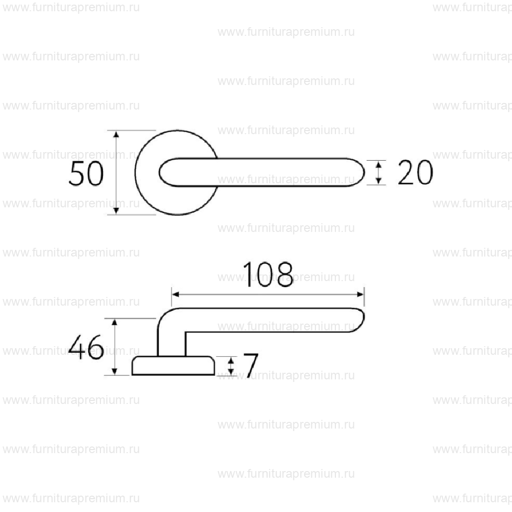 Ручка Fratelli Cattini Emma 7.7