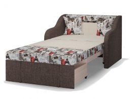Диван детский Том (ш1150*г880*в890мм) Big ben/Bravo dark brown