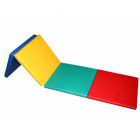 Мягкая дорожка для кувырков 2000х500х50 из винилискожи в 4 сложения (ппу)