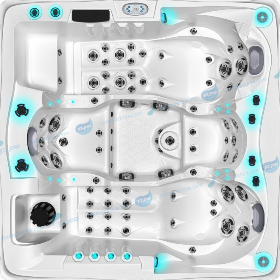 Изображение Гидромассажный СПА бассейн Joyee SPA Manhattan-R 210х210х92 см на четыре человека