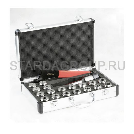 Патрон цанговый с набором цанг DJ-09056A-5-ER25 DAJIU MACHINERY