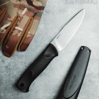 Нож туристический Bat Stonewash Black