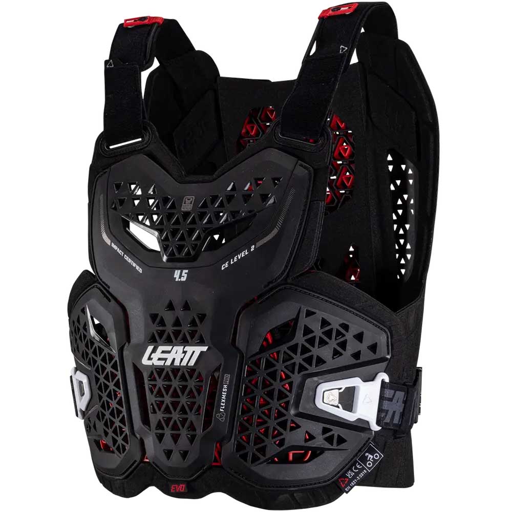 Leatt Chest Protector 4.5 Evo Black (2026) защитный жилет