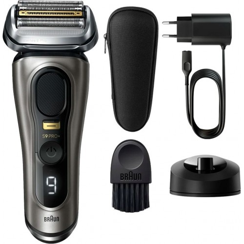 Электробритва Braun Series 9 Pro 9515s, серебристая, герметичная, 5 плавающих головок, 60 минут работы
