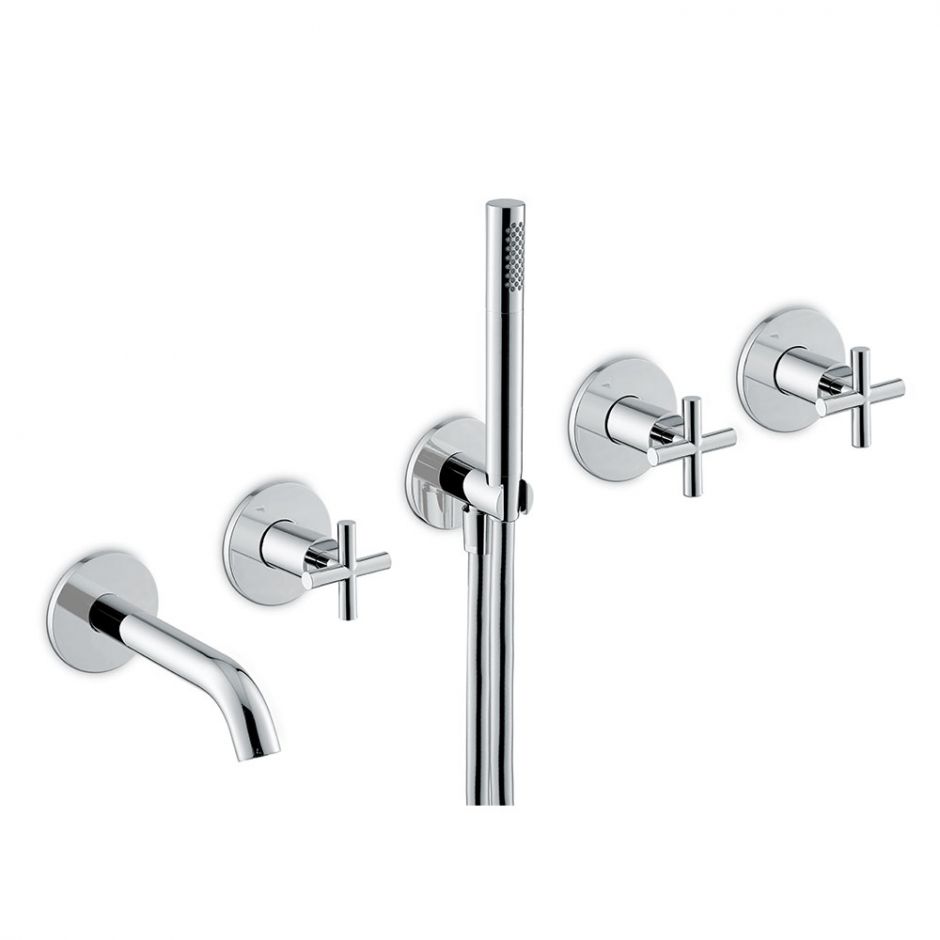 Изображение Смеситель для ванны Newform Blink 70873E.21.018