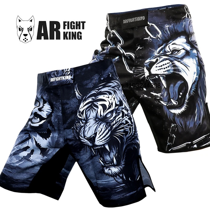 ММА шорты ARFIGHTKING Tiger & Lion