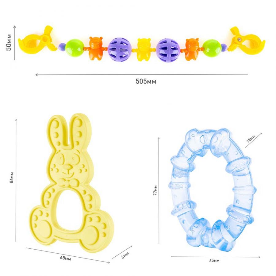 Подарочный набор погремушек №1 КНОПА