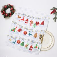 Полотенце DomoVita Волшебные истории рис3, 45х60см, рогожка 170г/м, хл100%