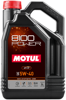 Motul 8100 Power 5W-40, 5л