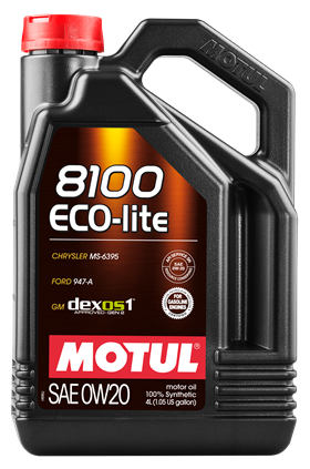 Motul 8100 Eco-lite 0W-20, 4л