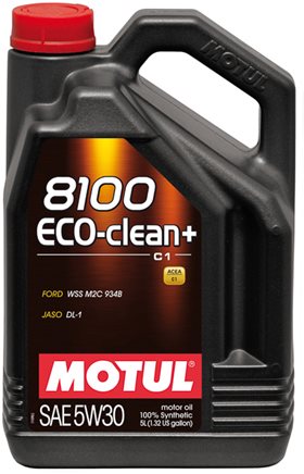 Motul 8100 Eco-clean+ 5W-30, 5л