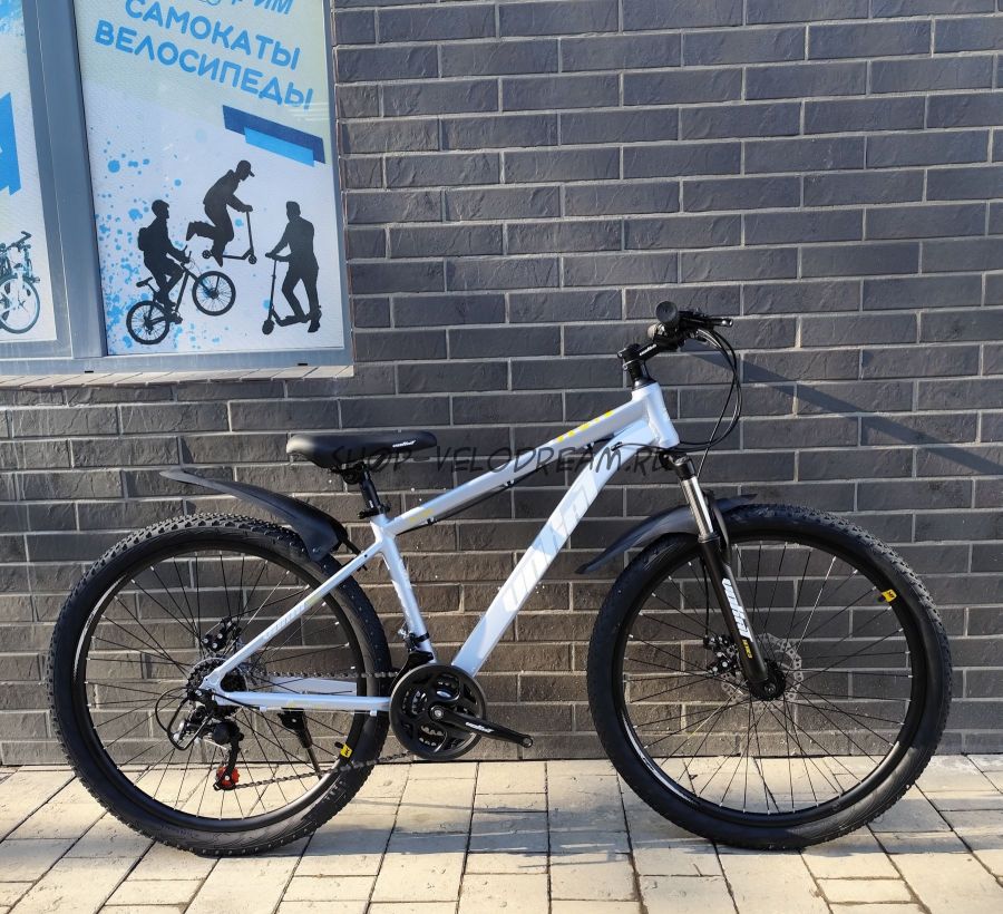 Велосипед 26" VOKAT алюминиевый серый