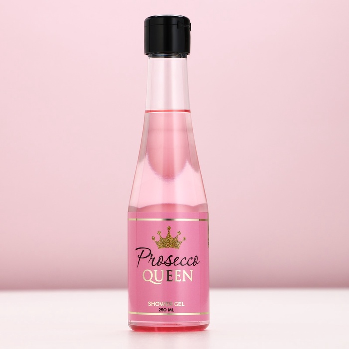 Гель для душа шампанское ЧИСТОЕ СЧАСТЬЕ Prosecco Queen, 250 мл