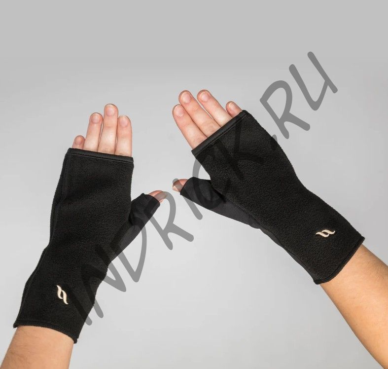 Удлиненные флисовые митенки Back on Track Gloria