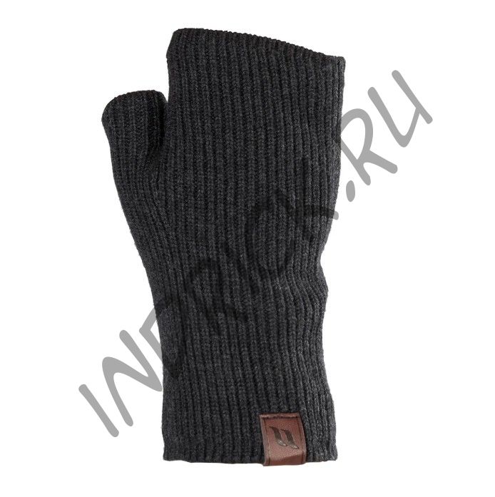 Вязаные митенки Back on Track Ash светло-серые