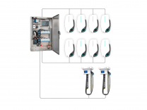 Комплект 8 зарядных станций Pandora Wall-E и 2 зарядных станций Pandora Tetra 80