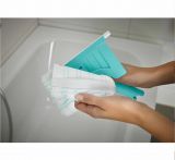 Швабра с телескопической ручкой Leifheit Bath cleaner micro duo 41700