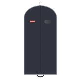 Чехол для одежды Hausmann объемный 60x100x10см, черный HM-701003AG