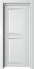 Межкомнатная Дверь Verda Диамонд 2 Белый Бархат Глухая 2000х800мм (Полотно+Коробка+5 Наличников) / Верда.