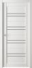 Межкомнатная Дверь Verda Велюкс 5 Бьянко со Стеклом Сатинато 2000х800мм (Полотно+Коробка+5 Наличников) / Верда.