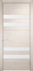 Межкомнатная Дверь Verda Турин 10 Дуб Бежевый Вералинга со Стеклом Лакобель 2000х600мм (Полотно+Коробка+5 Наличников) / Верда.