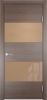 Межкомнатная Дверь Verda Турин 12 Дуб Фремонт Вералинга со Стеклом Лакобель 2000х800мм (Полотно 1шт) / Верда.
