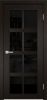 Межкомнатная Дверь Verda К-8 Венге со Стеклом Лакобель Чёрный 2000х900мм (Полотно 1шт) / Верда.