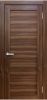 Межкомнатная Дверь Verda X-1 Орех Глухая 2000х900мм (Полотно+Коробка+5 Наличников) / Верда.