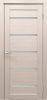 Межкомнатная Дверь Verda Х-3 Лиственница Кремовая со Стеклом Сатинат Белый 2000х600мм (Полотно 1шт) / Верда.
