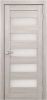 Межкомнатная Дверь Verda Х-4 Лиственница Белая со Стеклом Сатинат Белый 1900х600мм (Полотно 1шт) / Верда.