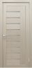 Межкомнатная Дверь Verda Y-4 Лиственница Кремовая со Стеклом Сатинат Белый 2000х700мм (Полотно+Коробка+5 Наличников) / Верда.