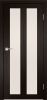 Межкомнатная Дверь Verda Z-5 Венге со Стеклом Сатинат Белый 2000х600мм (Полотно+Коробка+5 Наличников) / Верда.