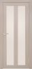 Межкомнатная Дверь Verda Z-5 Лиственница Кремовая со Стеклом Сатинат Белый 2000х600мм (Полотно+Коробка+5 Наличников) / Верда.