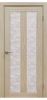 Межкомнатная Дверь Verda Z-5 Кремовая Лиственница со Стеклом Гранит Прозрачный 2000х800мм (Полотно 1шт) / Верда.