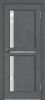 Межкомнатная Дверь Verda Матрикс М-19 Бетон Темный со Стеклом Сатинато / Верда.