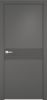 Межкомнатная Дверь Verda Севилья 17 Софт Графит Глухая 2000х600мм (Полотно+Коробка+5 Наличников) / Верда.
