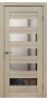 Межкомнатная Дверь Verda Х-4 Лиственница Кремовая с Зеркалом 2000х700мм (Полотно 1шт) / Верда.
