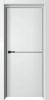 Межкомнатная Дверь с Экошпоном Verda Loft-1 AL Вайт, Глухая, Кромка с 2-х Сторон 2000*600, 2000*700, 2000*800, 2000*900 / Верда.