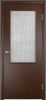 Строительная Дверь Verda ПВХ Пленка 58 Усиленная Венге со Стеклом Армированным 2000х800мм (Полотно 1шт) / Verda.