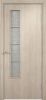 Строительная Дверь Verda ПВХ Экошпон 05 Усиленная Капучино со Стеклом Армированным 2000х700мм (Полотно 1шт) / Verda.