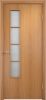 Строительная Дверь Verda ПВХ Финиш-Пленка 05 Ламинированная Усиленная Миланский Орех со Стеклом Бали 2000х600мм (Полотно+Коробка+5 Наличников) / Verda.