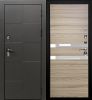 Металлическая Дверь Verda SD Prof Армада Графит с Лиственницей Натуральной Правое Открывание 2070х980мм (Полотно 1шт) / Верда.