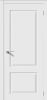 Межкомнатная Дверь Verda Квадро 2 Белая Глухая 2000х700мм (Полотно+Коробка+5 Наличников) / Верда.